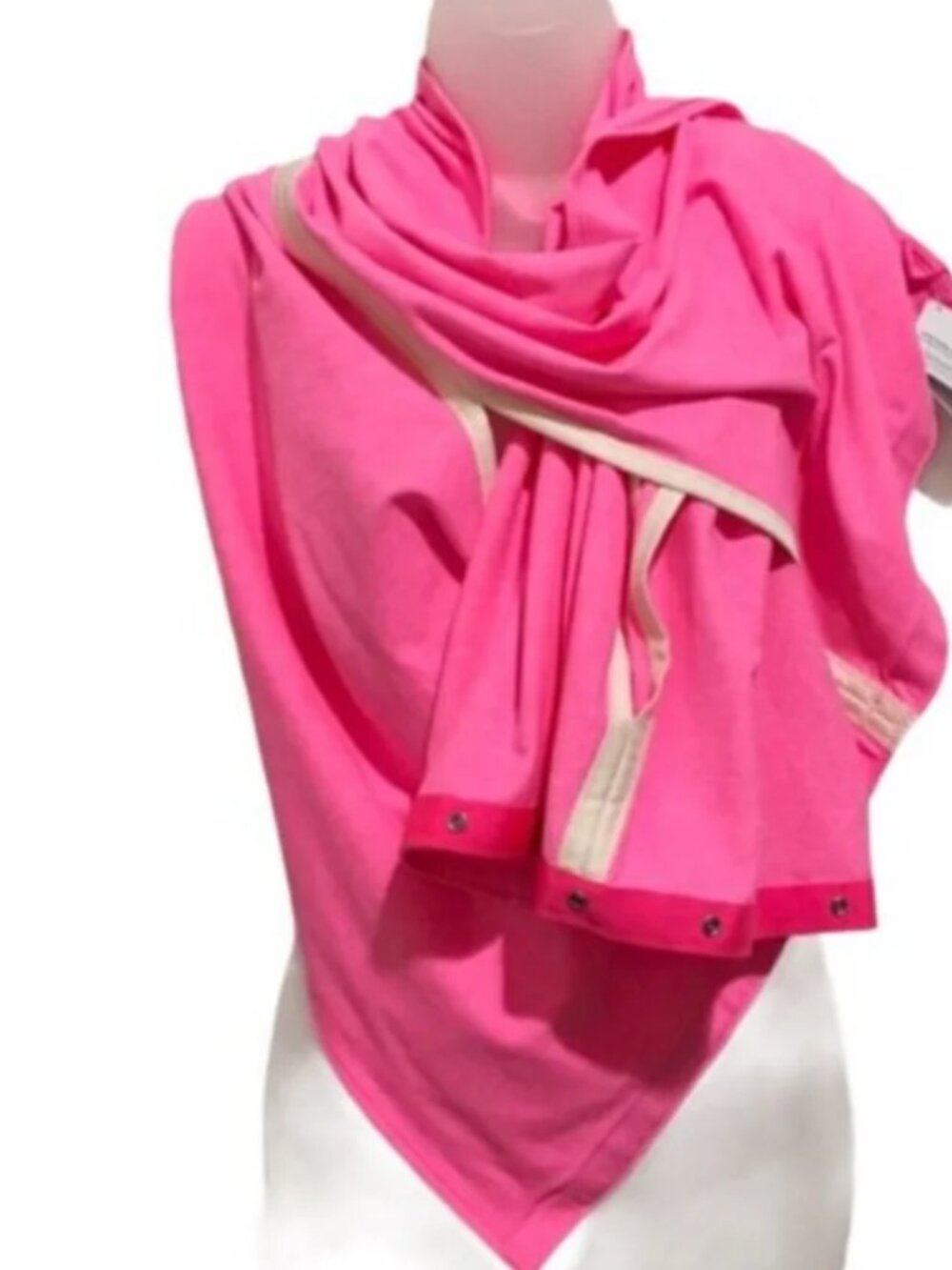 Lululemon Vinyasa Scarf Shawl / Arm Holes Wrap